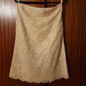 Ivory Lace Skirt